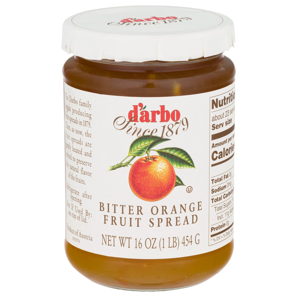 slide 1 of 12, d'Arbo Bitter Orange Fruit Spread 16 oz, 16 oz