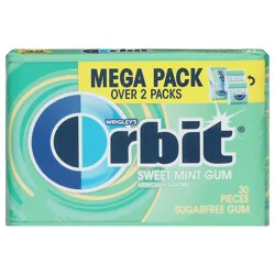 ORBIT Sweet Mint Gum Sugar Free Chewing Gum, 30 Ct Mega Pack