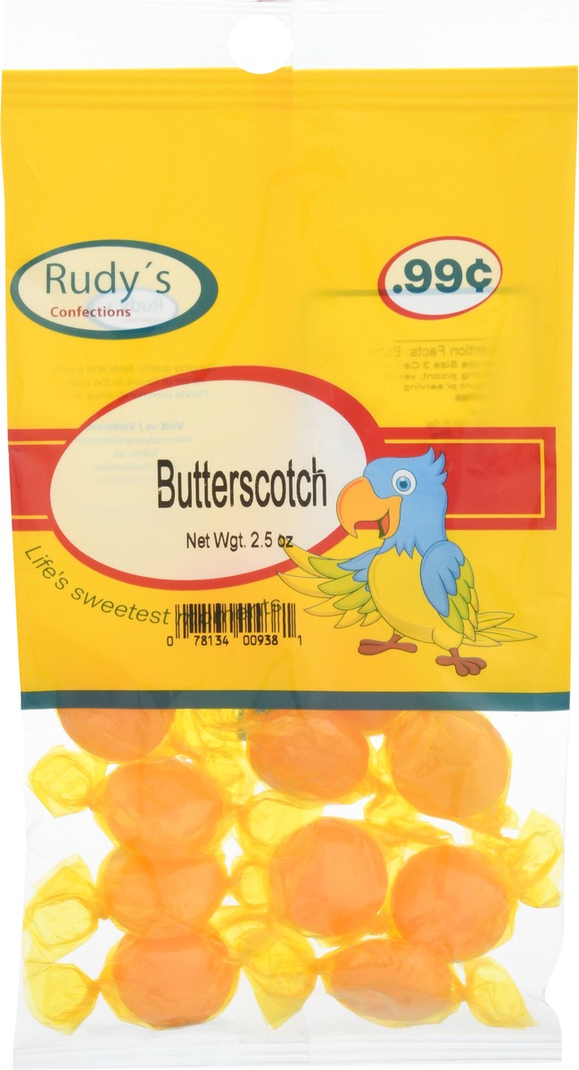 slide 13 of 14, Rudy's Confections Butterscotch Butterscotch 2.5 oz, 2.5 oz