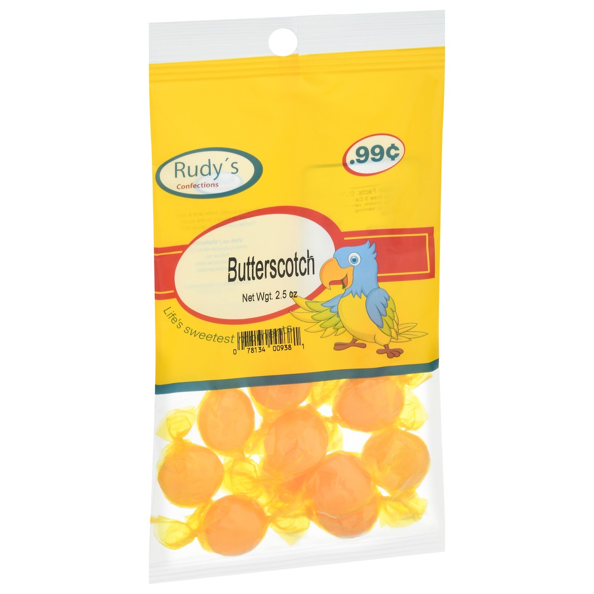 slide 2 of 14, Rudy's Confections Butterscotch Butterscotch 2.5 oz, 2.5 oz