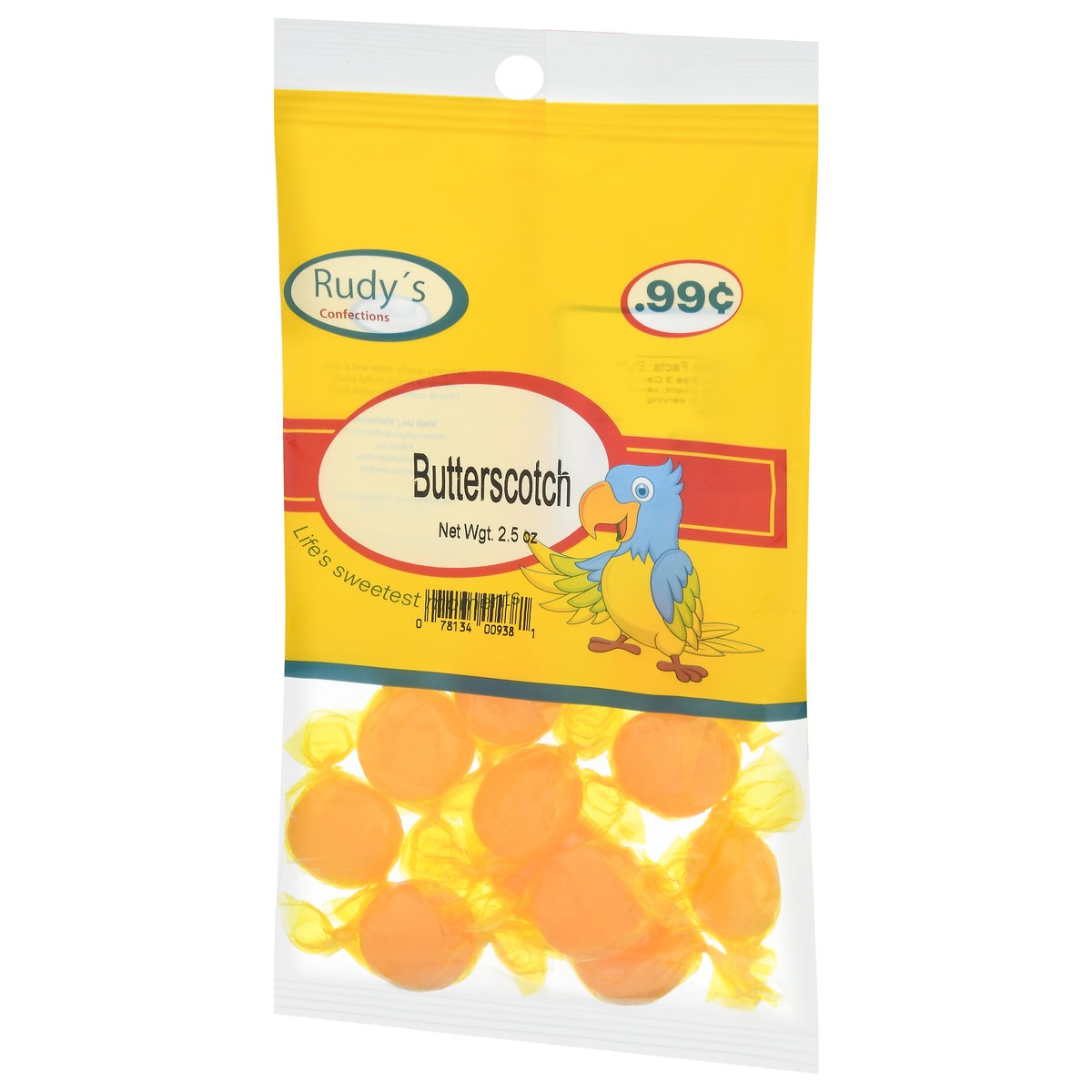 slide 9 of 14, Rudy's Confections Butterscotch Butterscotch 2.5 oz, 2.5 oz