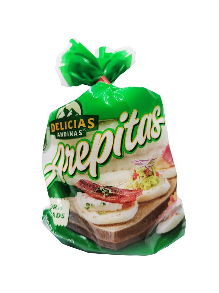 slide 1 of 1, Delicias Andina D/And Arepita A Parilla, 12 oz