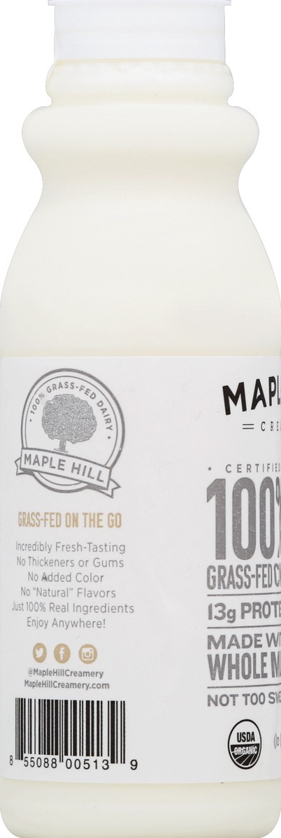 slide 4 of 5, Maple Hill Creamery Yogurt 12 oz, 12 oz