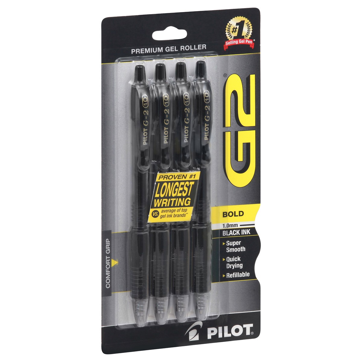 slide 9 of 12, Pilot G2 Bold Point Gel Pen Black, 1 ct