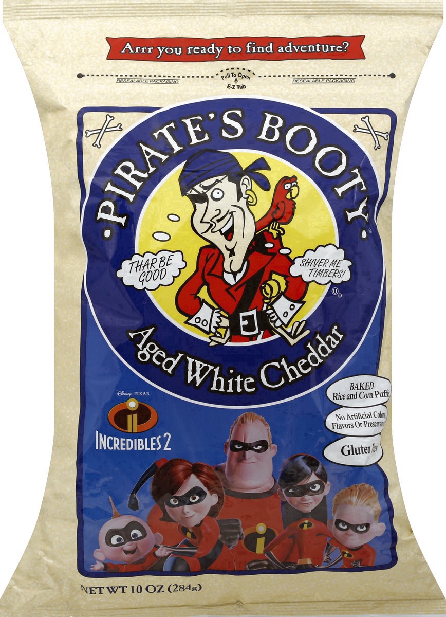 slide 20 of 26, Pirate's Booty Aged White Cheddar Puffs - 10oz, 10 oz