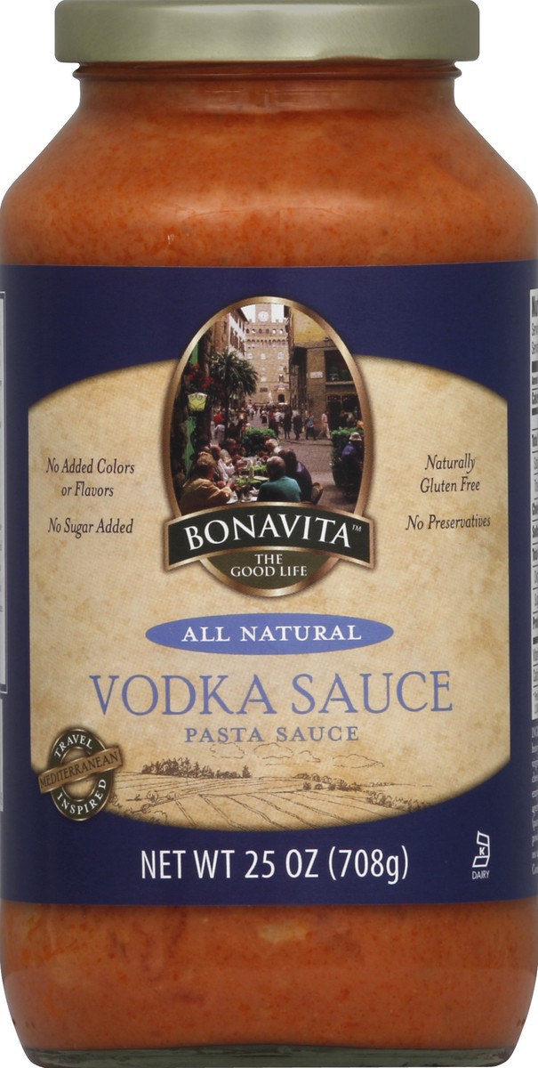 slide 2 of 2, Bonavita Vodka Pasta Sauce, 25 oz