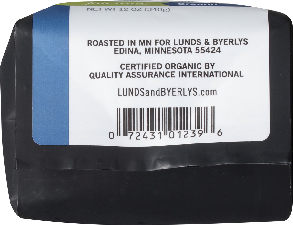 slide 9 of 9, Lunds & Byerlys Organic Decaf Dark Roast Ground Great Lakes Blend Coffee 12 oz, 12 oz