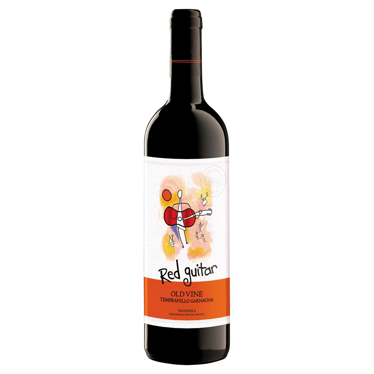 slide 3 of 3, Red Guitar Tempranillo Garnacha, 750 ml