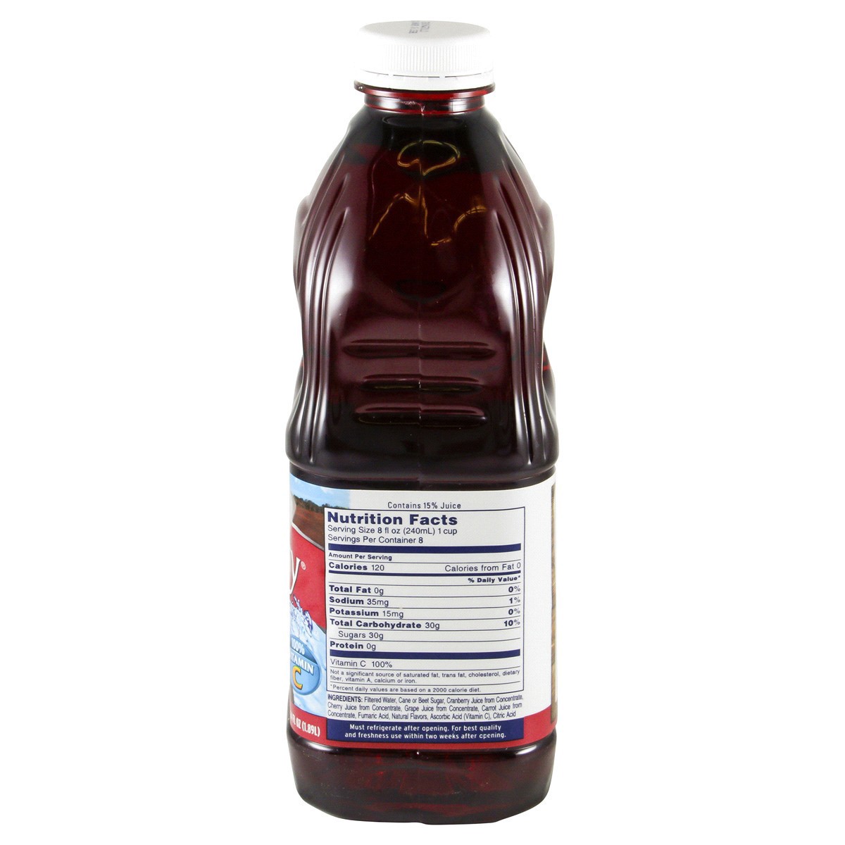 slide 5 of 13, Ocean Spray 64oz Cranberry Cherry, 64 fl oz
