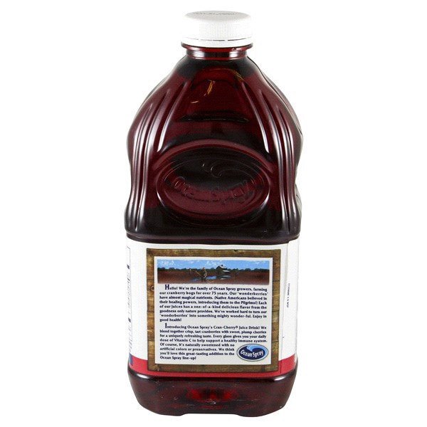 slide 4 of 13, Ocean Spray 64oz Cranberry Cherry, 64 fl oz