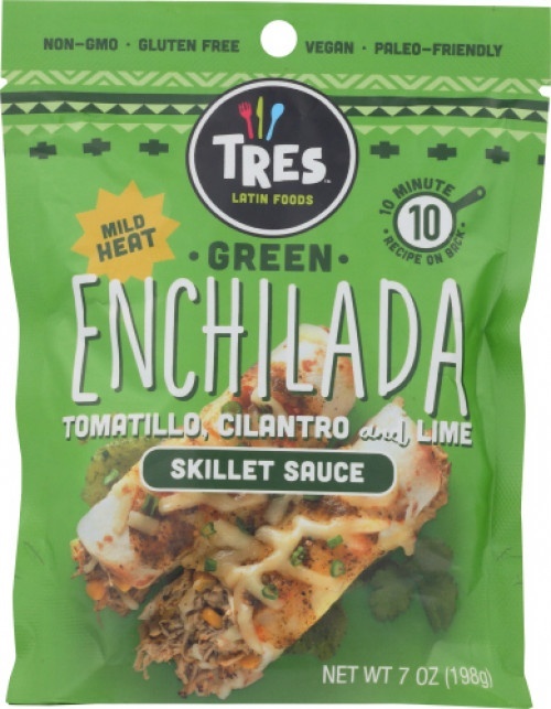 slide 1 of 1, Tres Latin Foods Green Enchilada Sauce, 7 oz