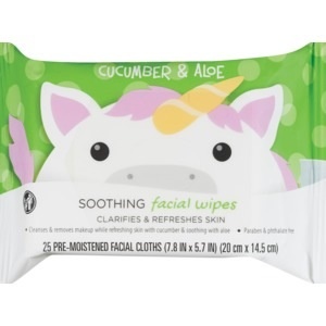 slide 1 of 1, CVS Health Cucumber & Aloe Soothing Facial Wipes, 25CT, 25 ct