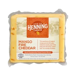 Henning's Mango Fire Cheddar Pre Pack