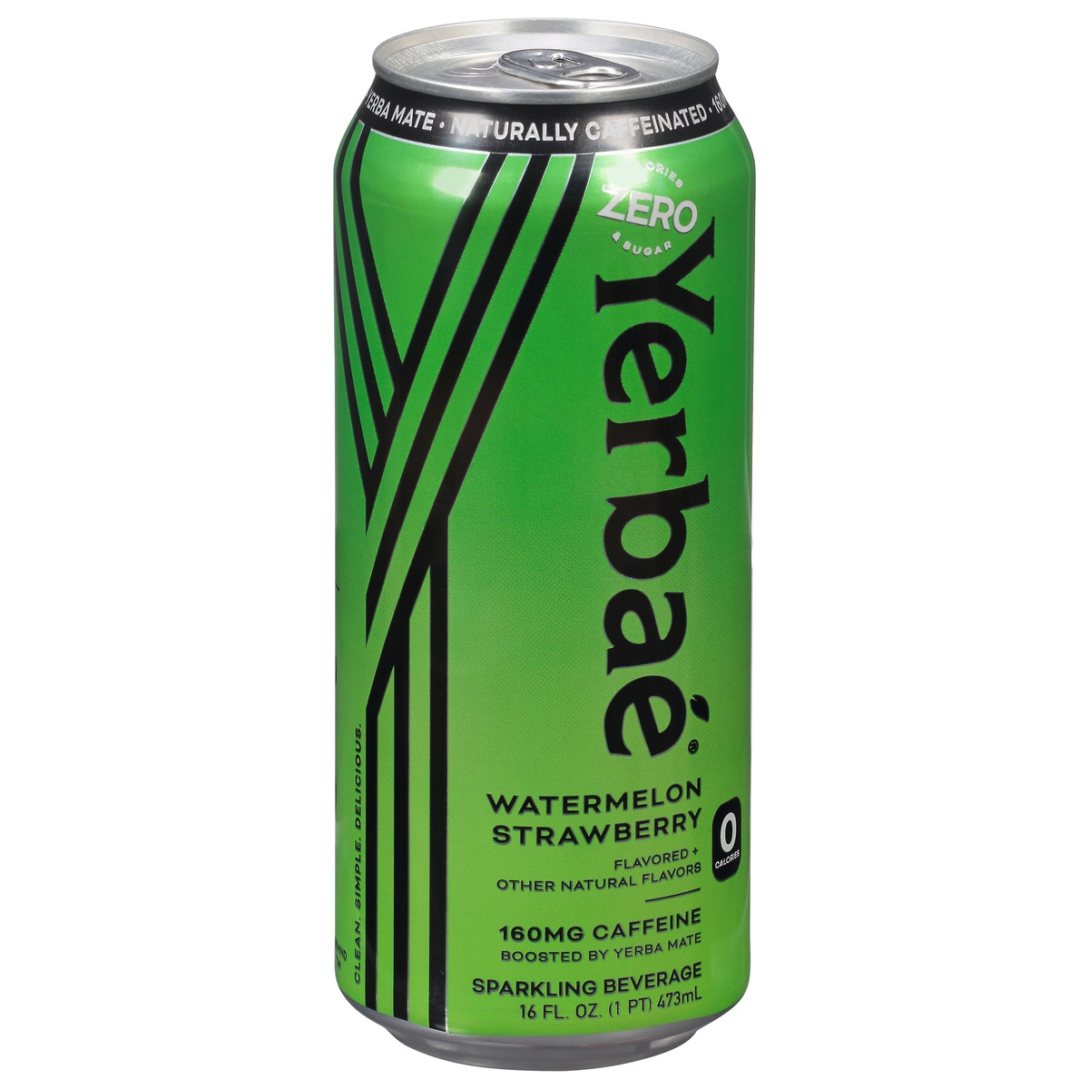 slide 2 of 11, Yerbaé Watermelon Strawberry Yerba Mate Sparkling Water, 16 fl oz