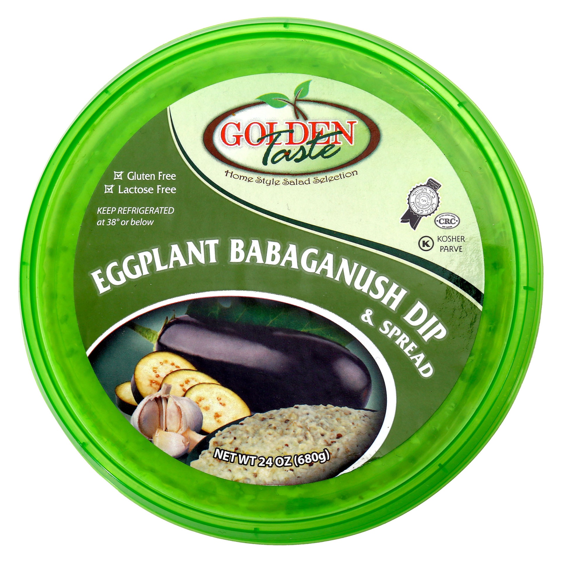 slide 1 of 1, Golden Taste Eggplant Babganush, 