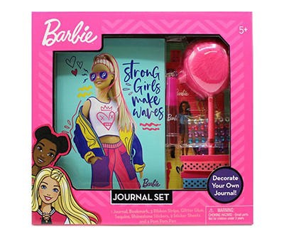 slide 1 of 2, Barbie Journal Set, 1 ct