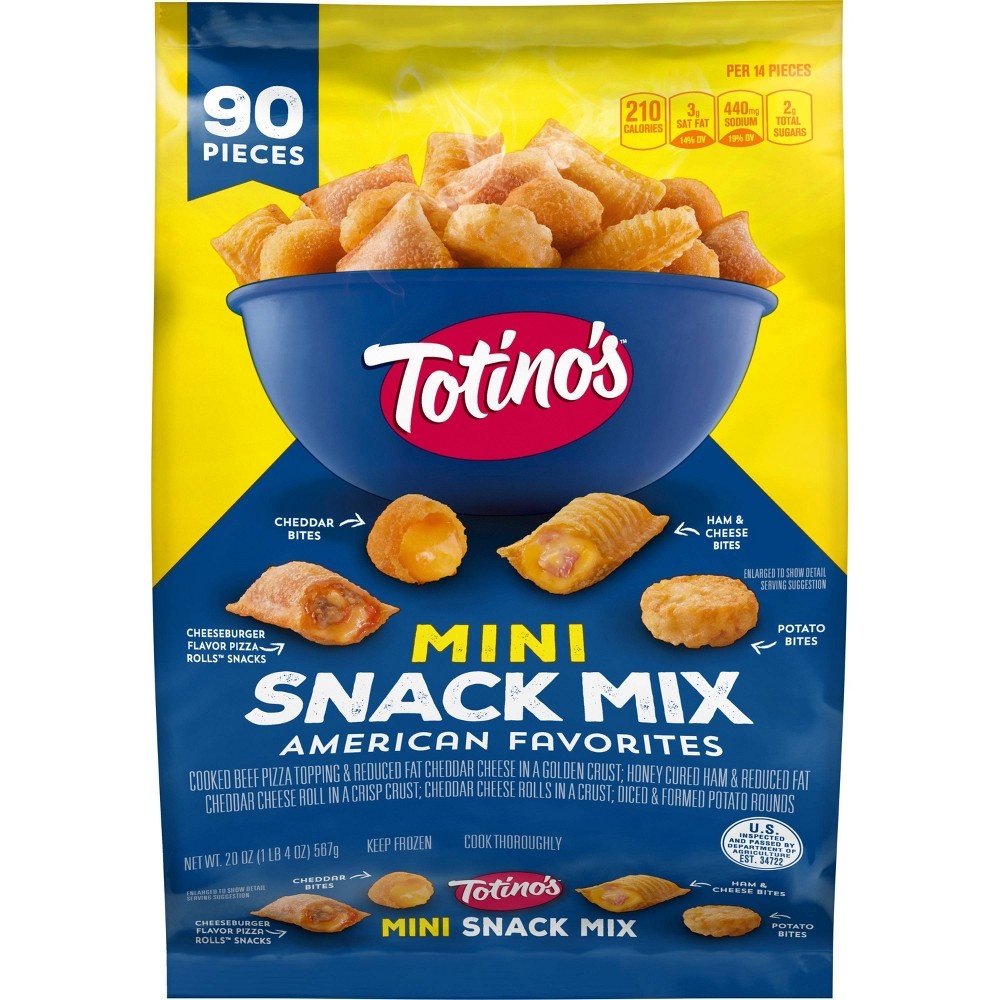 slide 3 of 3, Totino's Mini Snack Mix, 20 oz