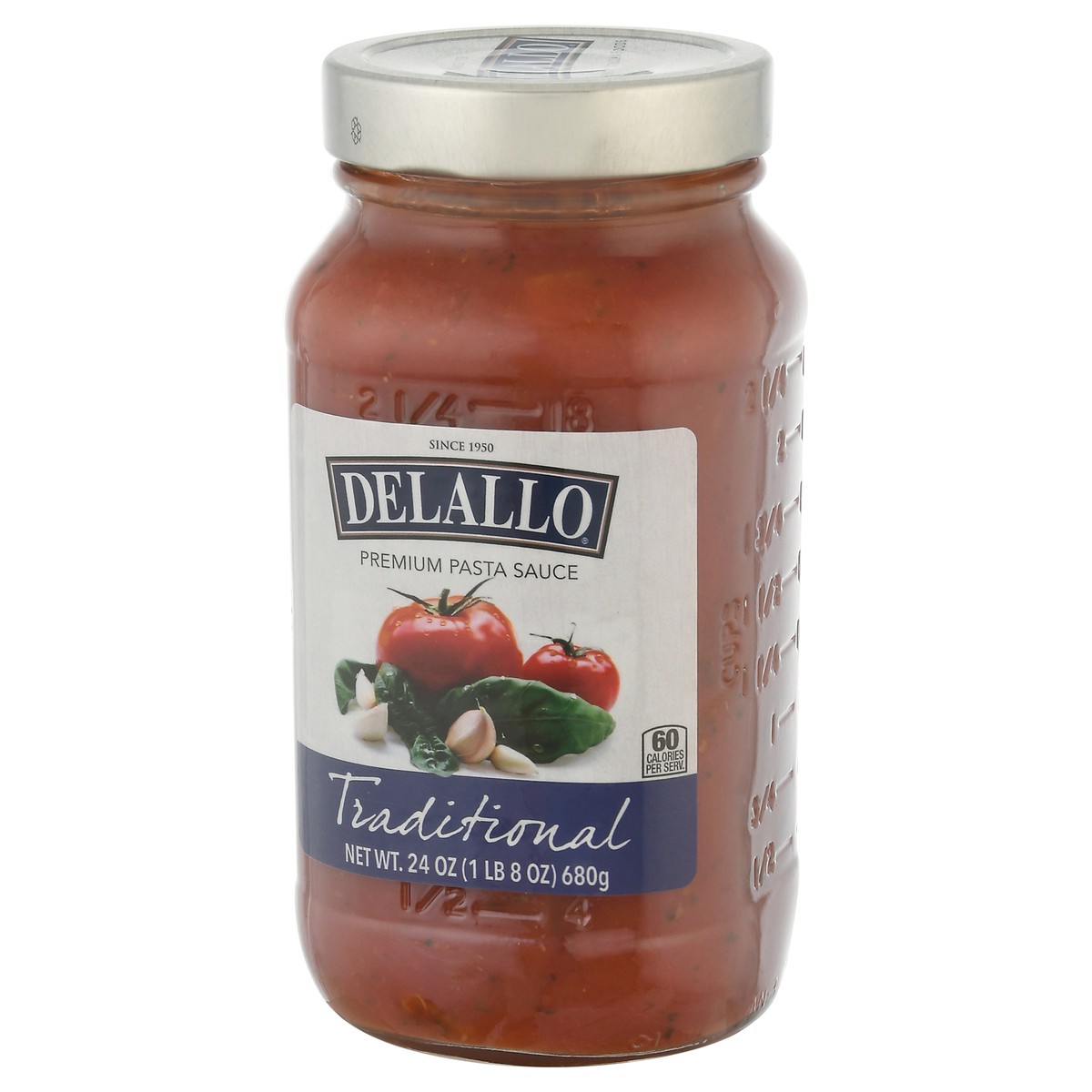 slide 2 of 12, DeLallo Premium Traditional Pasta Sauce 24 oz, 24 oz