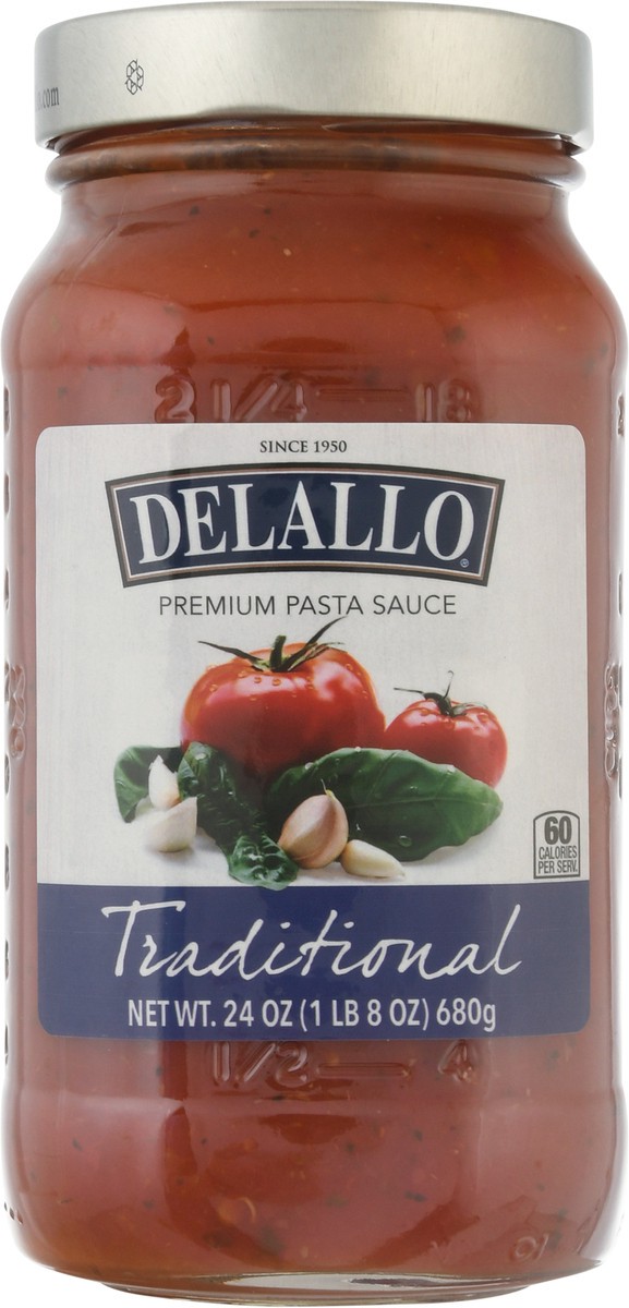 slide 1 of 12, DeLallo Premium Traditional Pasta Sauce 24 oz, 24 oz