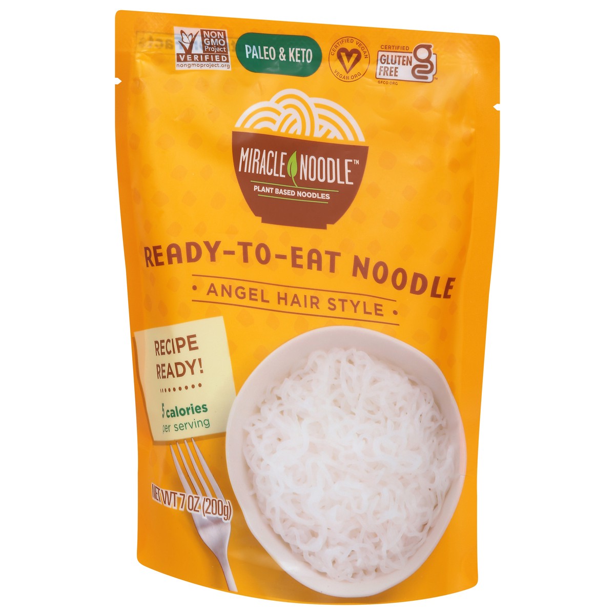 slide 7 of 14, Miracle Noodle Kitchen Angel Hair Style Noodles 7 oz, 7 oz