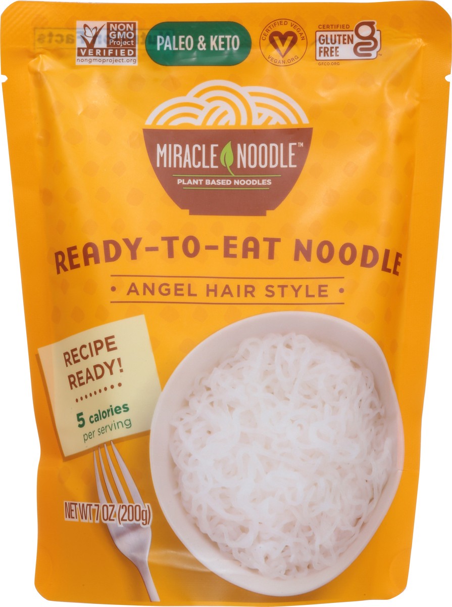 slide 12 of 14, Miracle Noodle Kitchen Angel Hair Style Noodles 7 oz, 7 oz