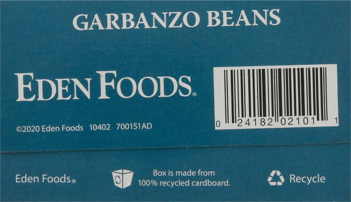 slide 7 of 14, Eden Foods Organic Garbanzo Beans 16 oz, 16 oz