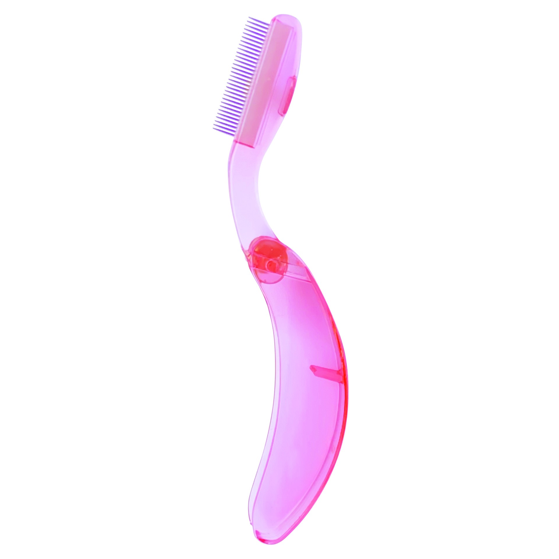 slide 3 of 4, About Beauty Lash Lover Travel Size Folding Eye Lash Comb & Brush, 2 ct