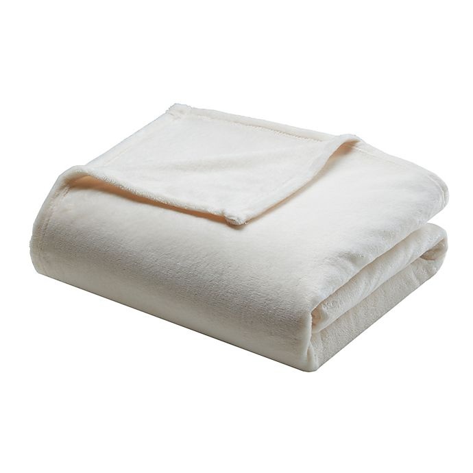 slide 1 of 1, Comfort Classics MicroLight King Blanket - Ivory, 1 ct