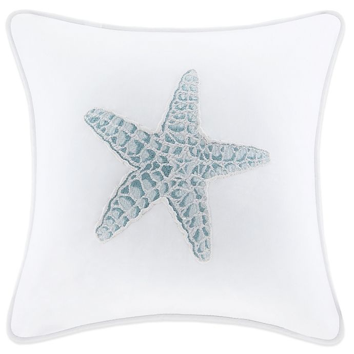 slide 1 of 2, Harbor House Maya Bay Embroidered Square Throw Pillow, 1 ct