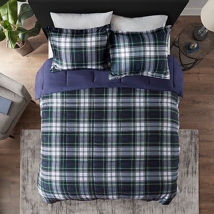 slide 3 of 7, Madison Park Essentials Parkston Full/Queen Mini Comforter Set, 1 ct