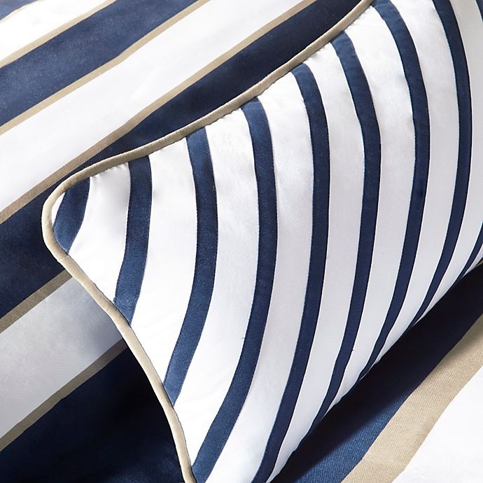 slide 6 of 6, Mi Zone Mizone Ashton Full/Queen Duvet Cover Set - Navy, 1 ct