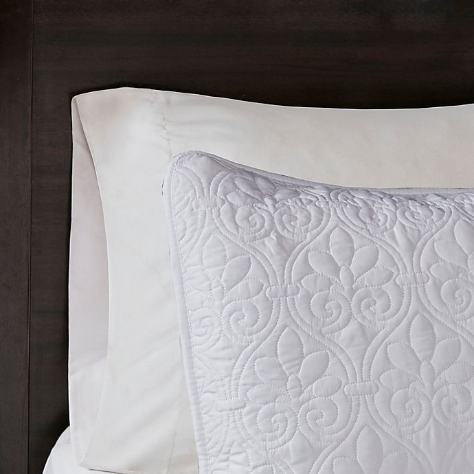 slide 5 of 8, Madison Park Quebec Reversible Twin/Twin XL Coverlet Set - White, 2 ct