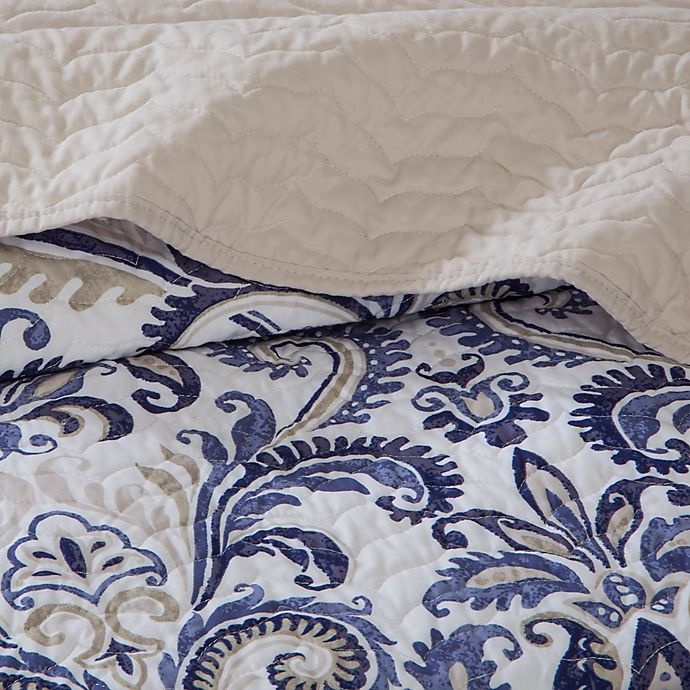 slide 6 of 8, Madison Park Cali Quilted King/California King Coverlet Set, 6 ct