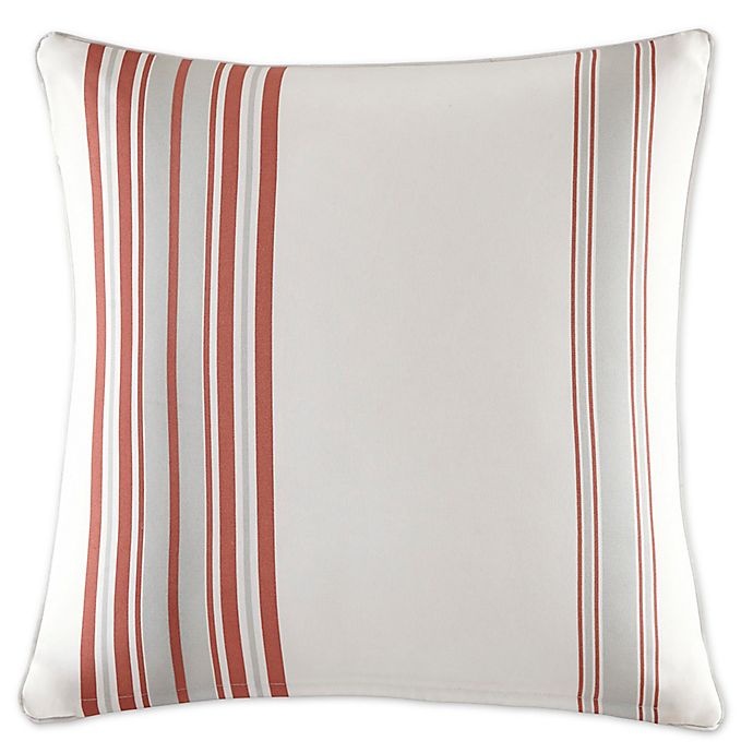 slide 1 of 1, Madison Park Sandbar Square Throw Pillow - Coral, 20 in