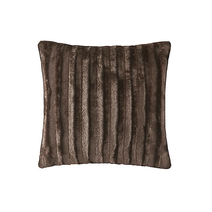 slide 1 of 2, Madison Park Duke Square Throw Pillow - Chocolate, 20 in