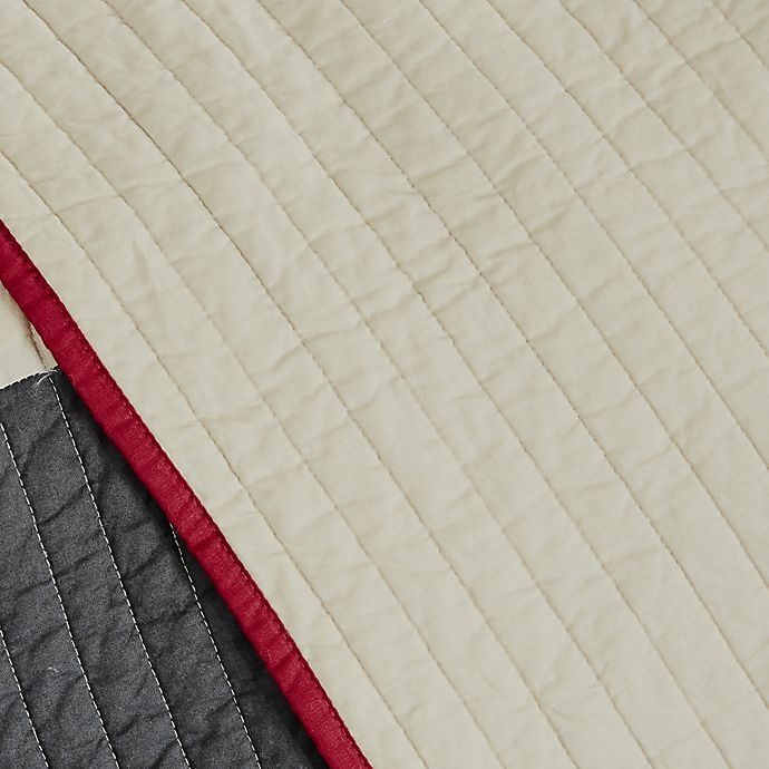 slide 4 of 5, Woolrich Huntington Reversible Full/Queen Quilt Set - Red, 3 ct