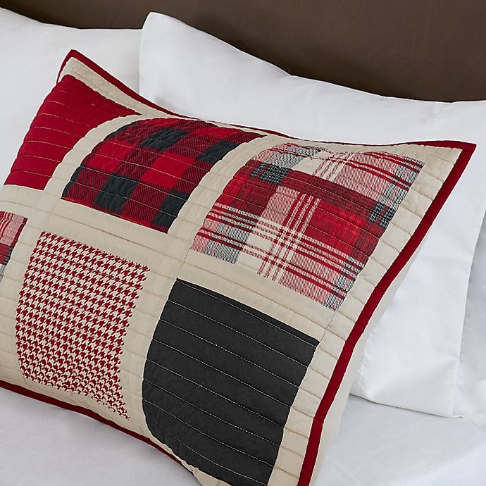 slide 5 of 5, Woolrich Huntington Reversible Full/Queen Quilt Set - Red, 3 ct