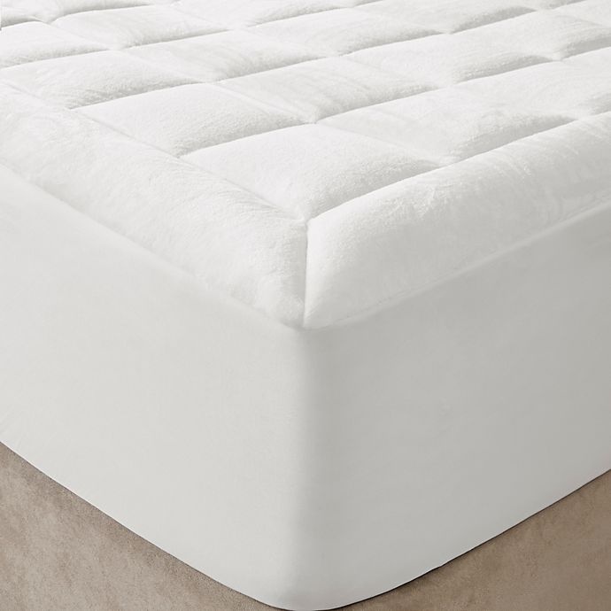 slide 4 of 6, Madison Park Cloud Soft Twin Mattress Pad - White, 1 ct