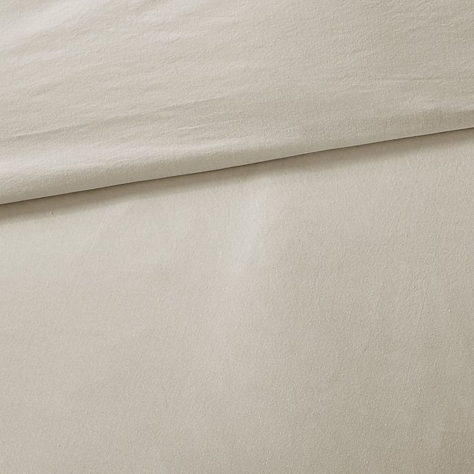 slide 3 of 3, Urban Habitat Comfort Wash Full/Queen Duvet Cover Set - Ivory, 1 ct