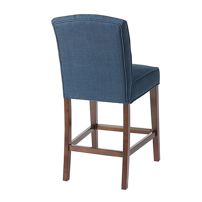 slide 4 of 4, Marian Madison Park Tufted Counter Stool - Navy, 1 ct