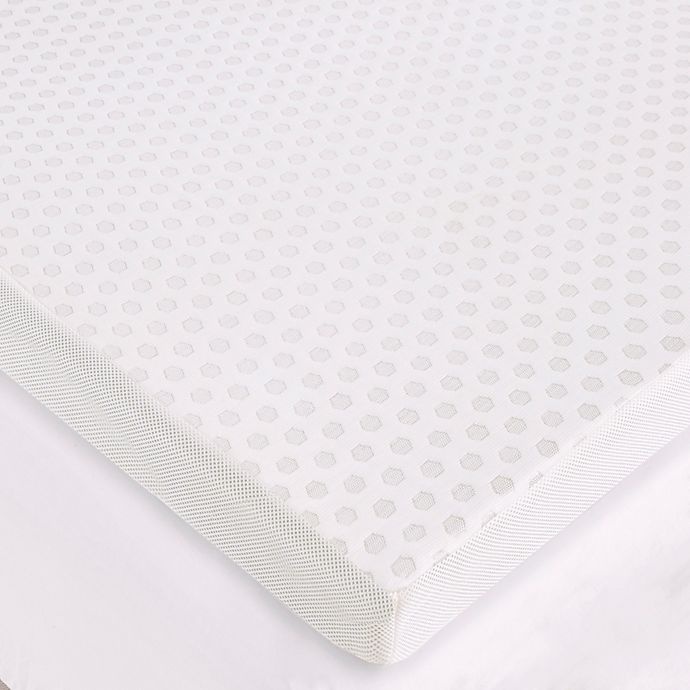 slide 1 of 8, Sleep Philosophy Flexapedic Gel Memory Foam Twin XL Mattress Topper - White, 3 in