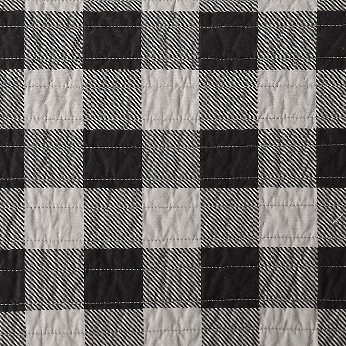 slide 3 of 4, Woolrich Buffalo Check Oversized Full/Queen Quilt Set - Grey, 3 ct