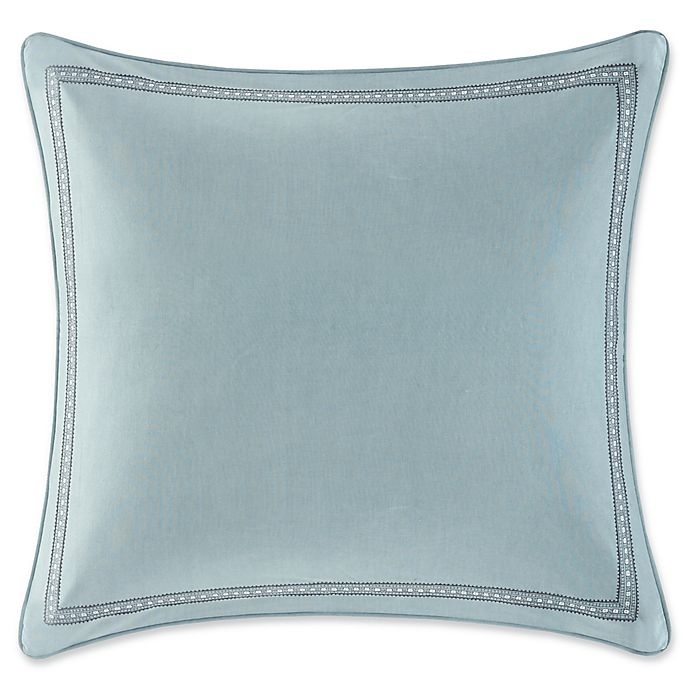 slide 1 of 2, Echo Design Echo Larissa European Pillow Sham - Blue, 1 ct