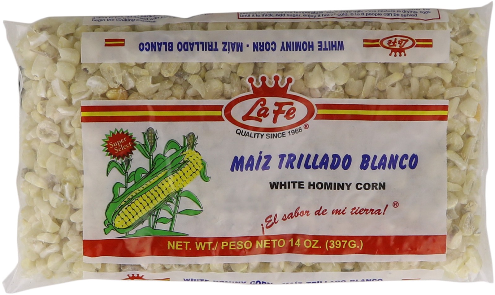 slide 1 of 1, La Fe Maiz Trillado Blanco, 1 ct