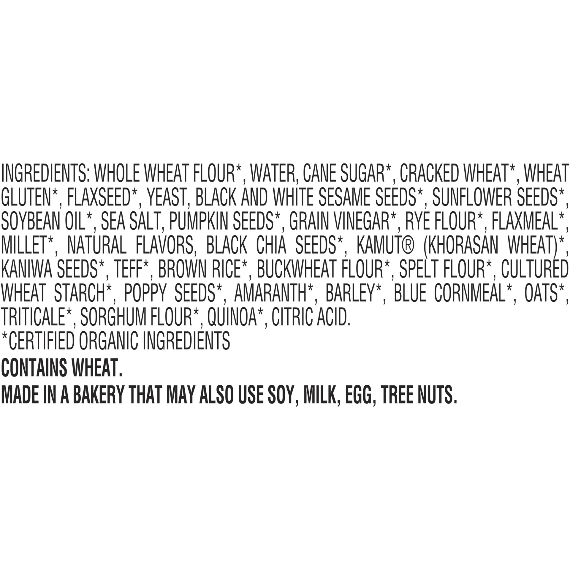 slide 8 of 8, Oroweat Organic 22 Grains & Seeds Bread, 27 oz,