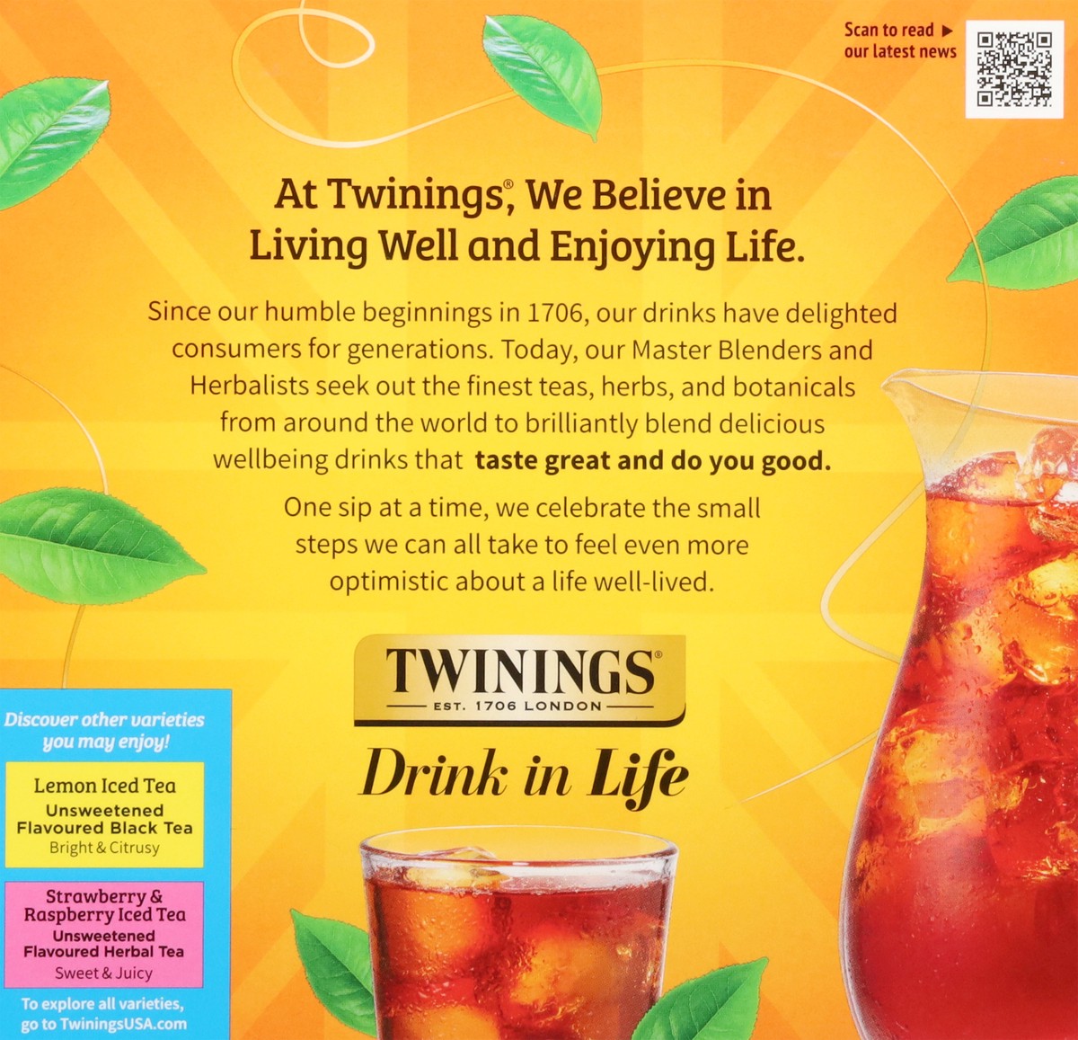 slide 11 of 13, Twinings Black Iced Tea, 72 ct