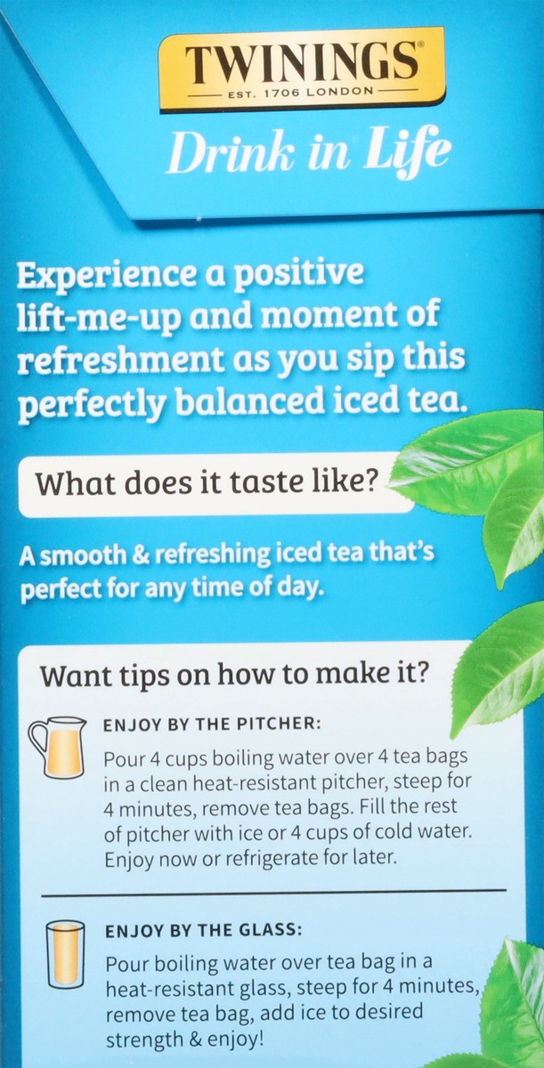slide 10 of 13, Twinings Black Iced Tea, 72 ct