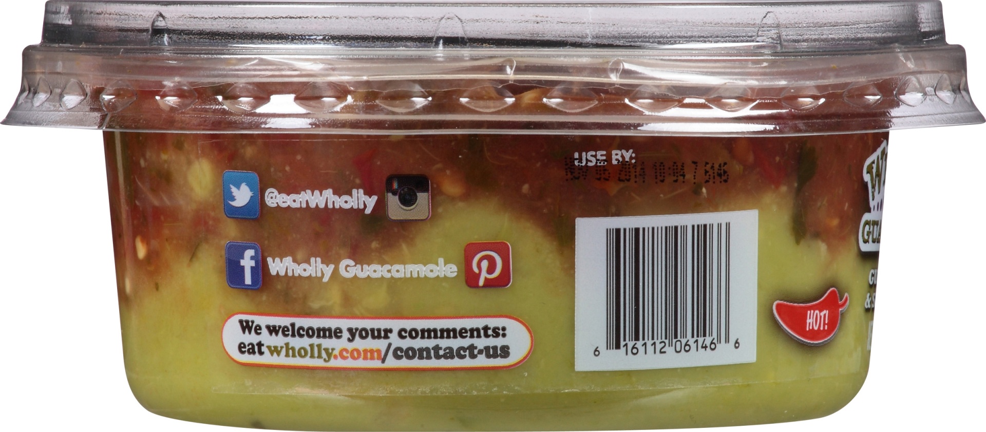 slide 3 of 7, Wholly Salsa Guacamole & Spicy Pico, 10 oz