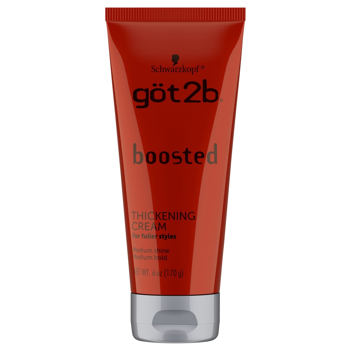 slide 1 of 3, göt2b Boosted Thickening Cream, 6 oz, 6 oz