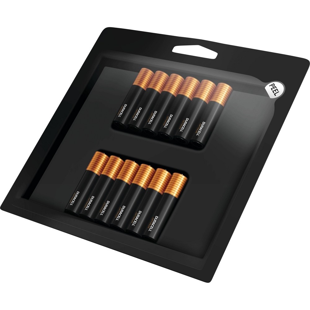 slide 2 of 4, Duracell Optimum batteries can deliver Extra Life in some devices or Extra Power in other devices, vs Coppertop in a wide range of devices. These batteries are packaged in a resealable storage tray., 6 pk